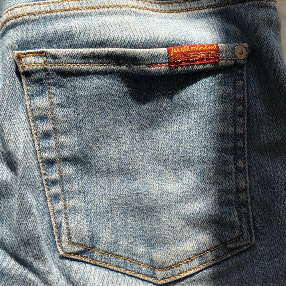 7 for all Mankind Edie high waist jeans. 💕 - Picture 5 of 7